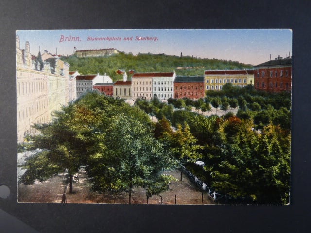 Brno - Obilní trh a Špilberk, neupotřebená