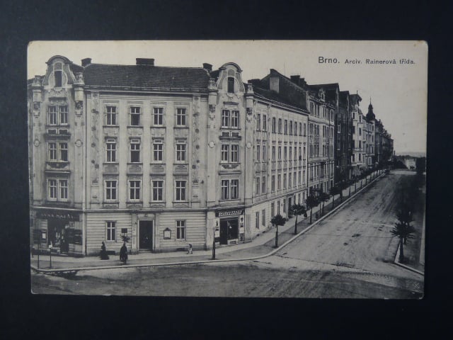 Brno - Úvoz, Rainerova třída, prošlá 1914