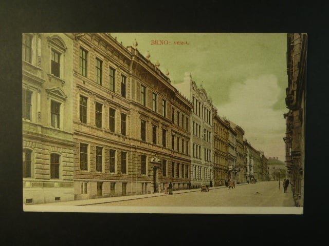 Brno - Jaselská ulice (Augustinergasse), Vesna, neupotřebená