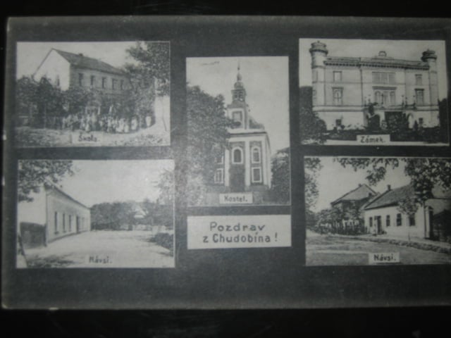 Chudobín, čb.. pohl., prošlá