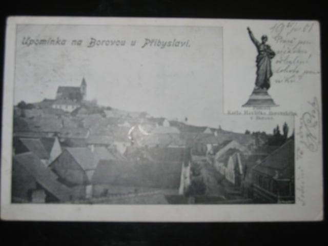 Přibyslav, čb.. pohl., prošlá 1901