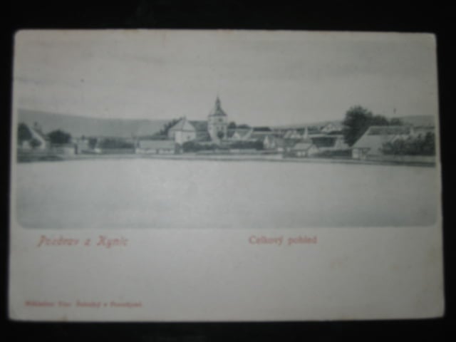 Kynice, čb.. pohl., prošlá 1921