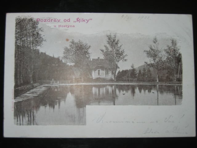 Říka u Hostýna, čb.. pohl., prošlá 1902