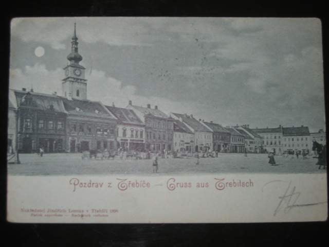 Třebíč, čb. pohl., pošt. prošlá