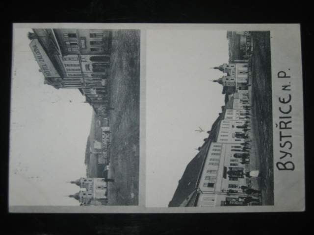 Bystřice nad Perštýnem, čb. pohl., pošt. prošlá