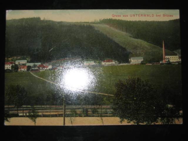 Podlesí, okr. Svitavy, bar. pohl., pošt. prošlá 1909