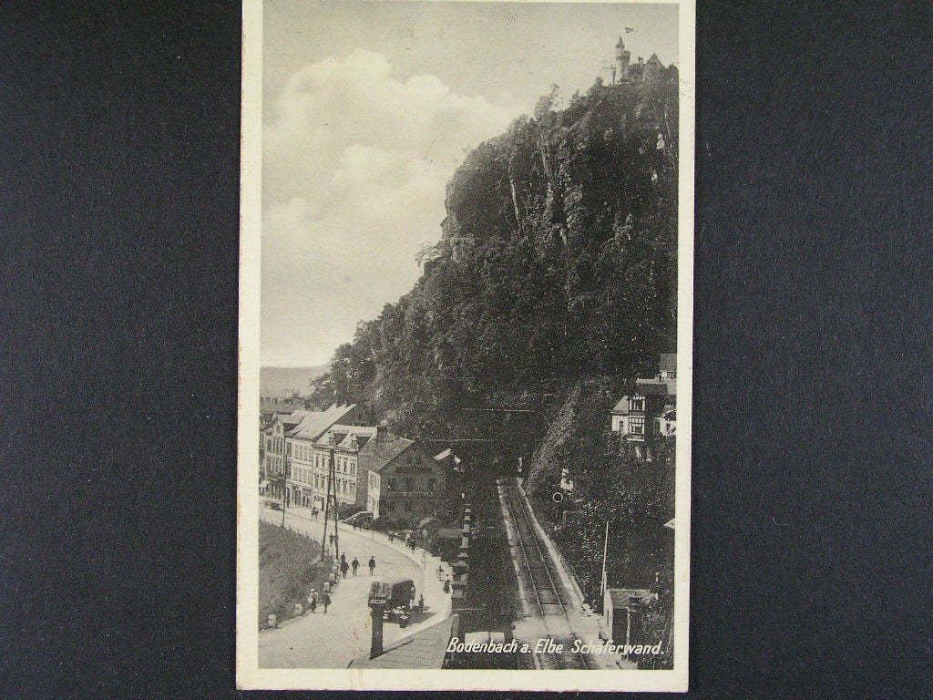 Děčín - Podmokly, prošlá 1928