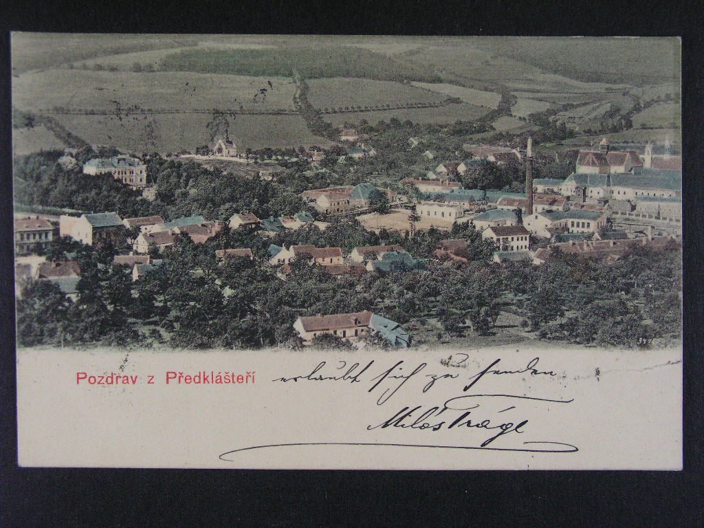 Předklášteří okr. Brno venkov, prošlá 1904