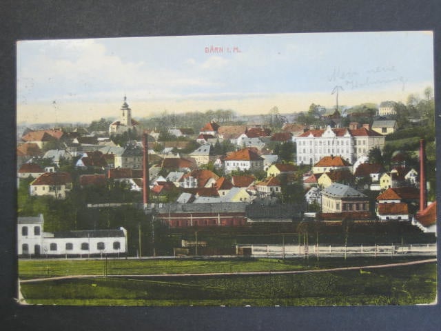 Moravský Beroun (Bärn), prošlá 1915
