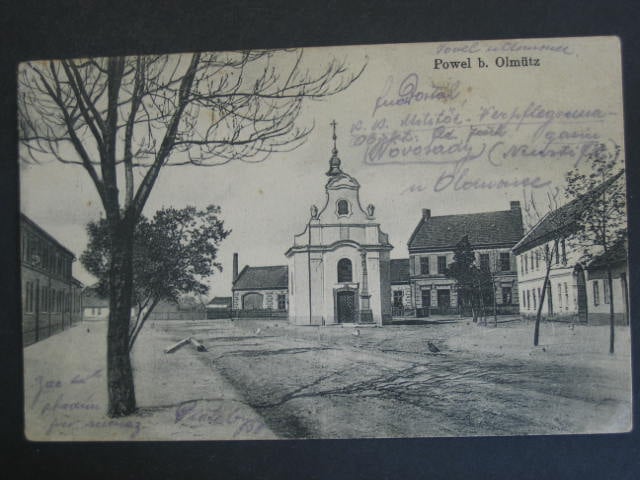 Povel u Olomouce, prošlá 1914