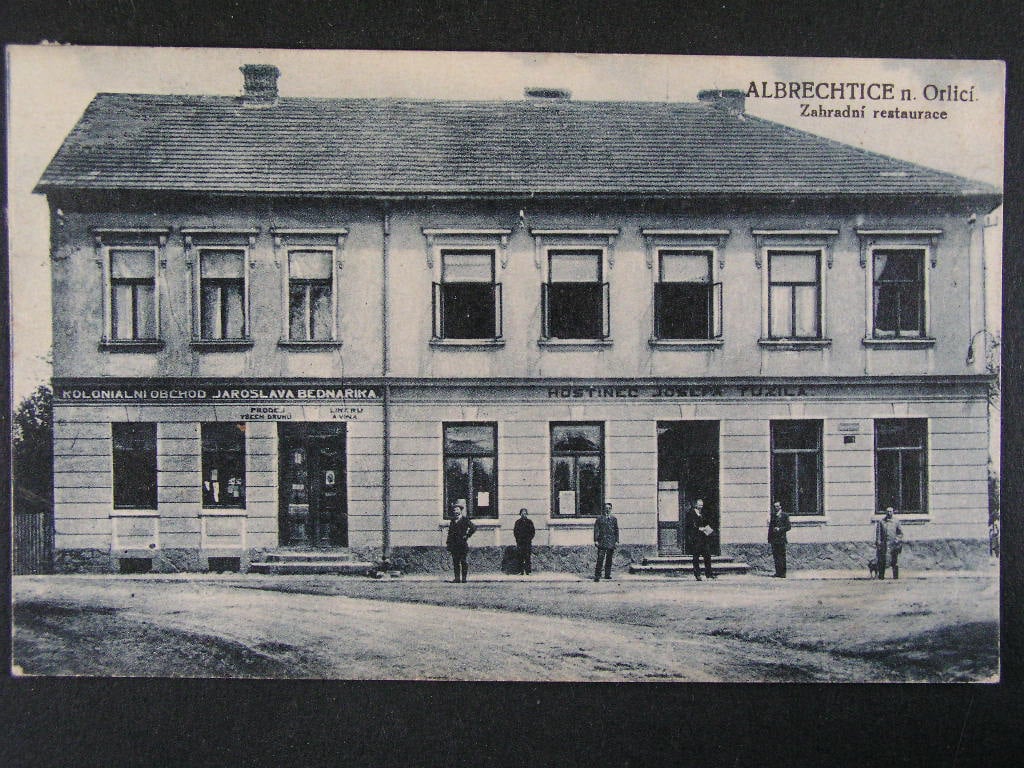 Albrechtice okr. Rychnov nad Kněžnou, prošlá 1929