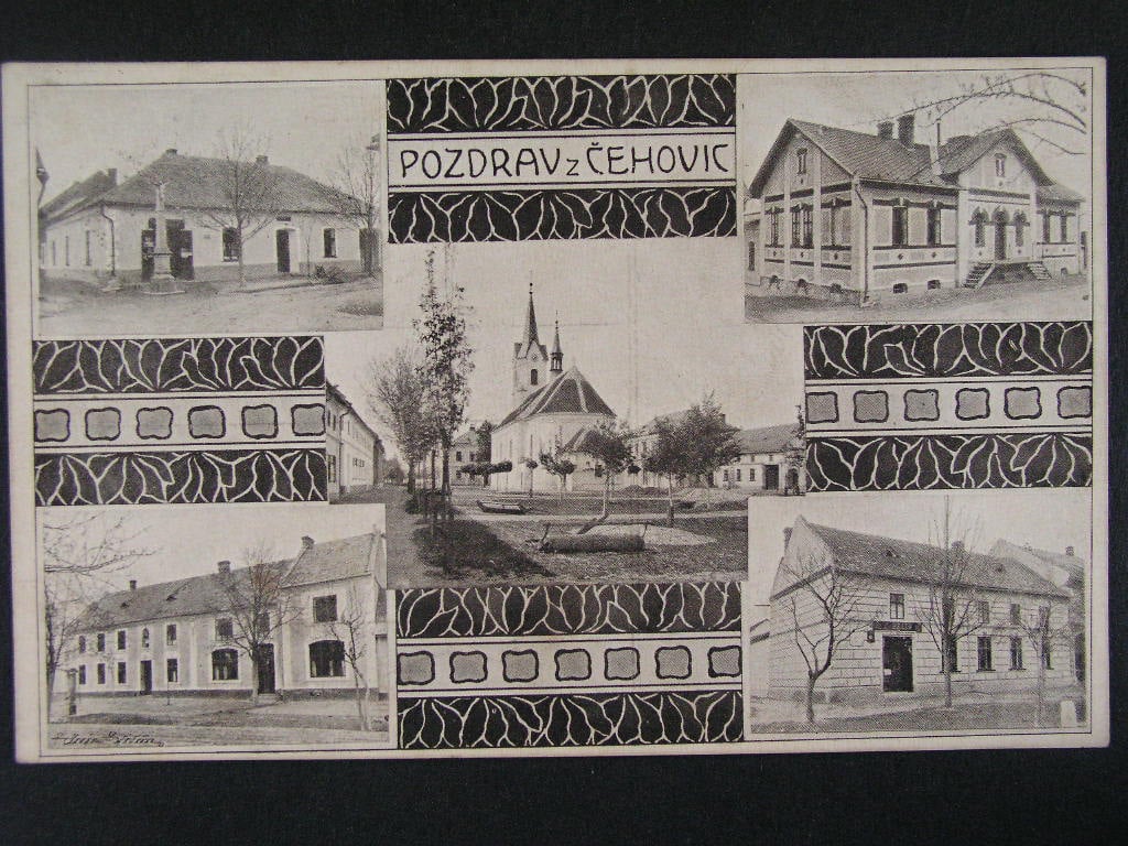 Čechovice okr Olomouc, prošlá 1910