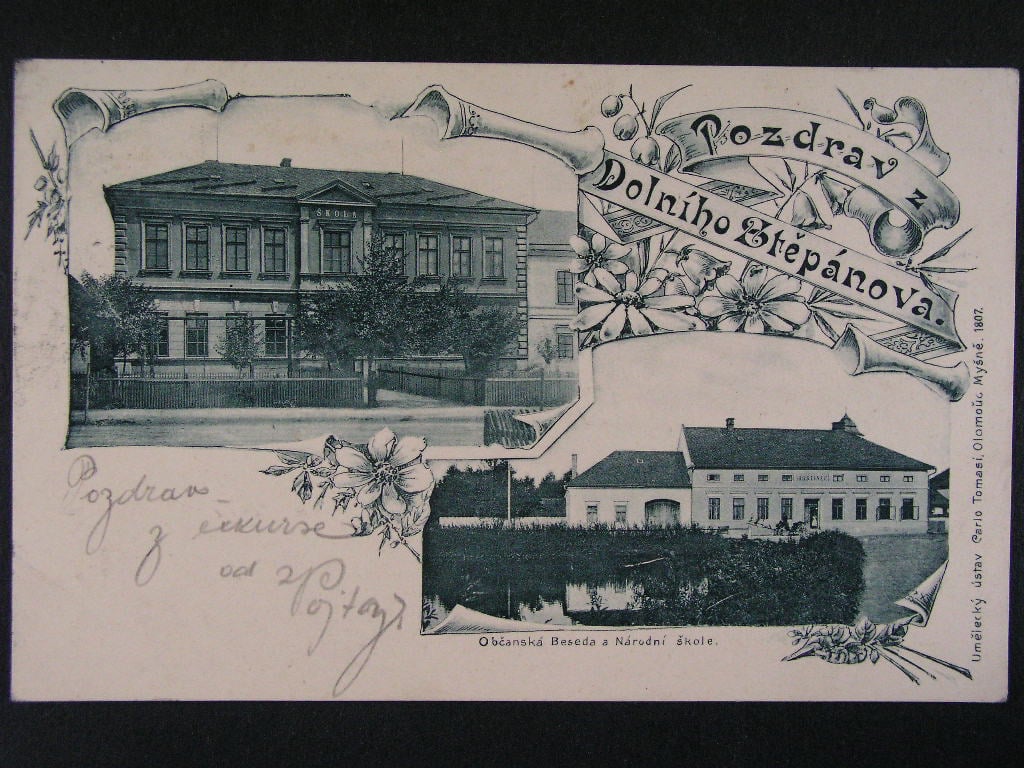Dolní Štěpánov okr. Olomouc, prošlá