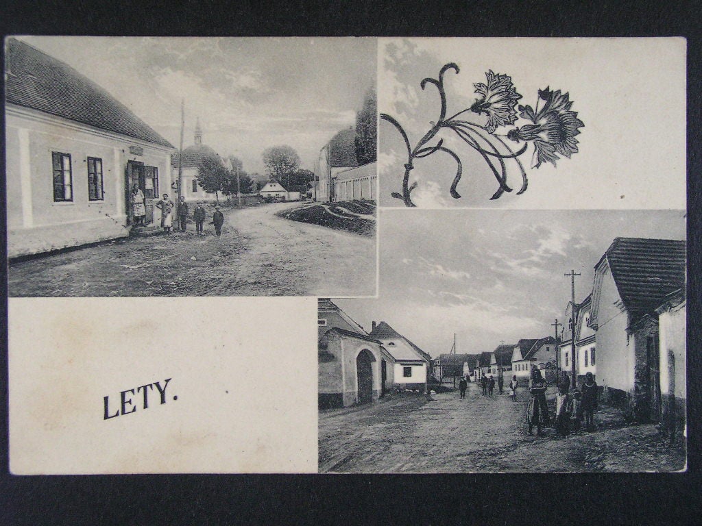 Lety okr. Písek, prošlá 1927