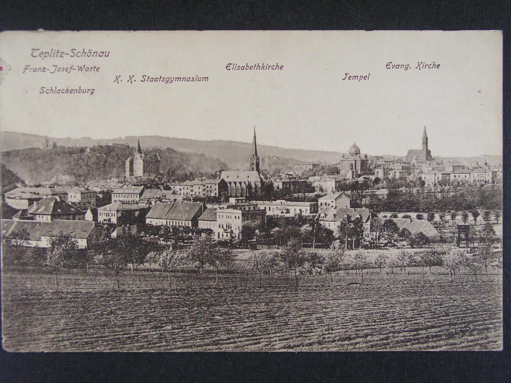 Teplice, prošlá 1918
