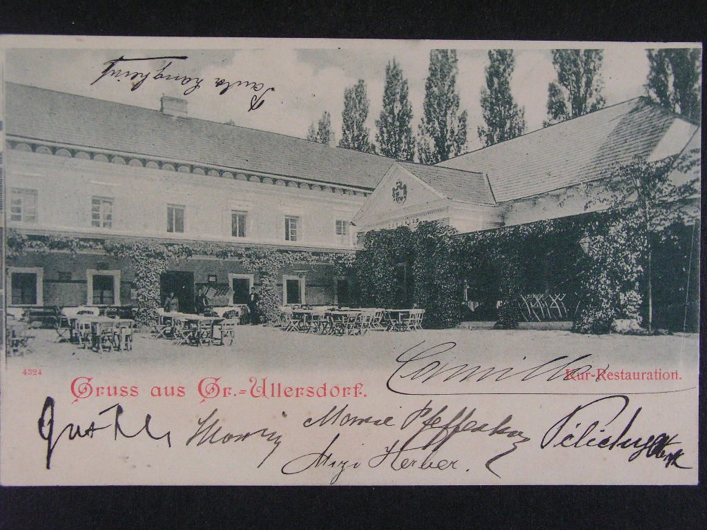 Velké Losiny okr. Šumperk, prošlá 1899