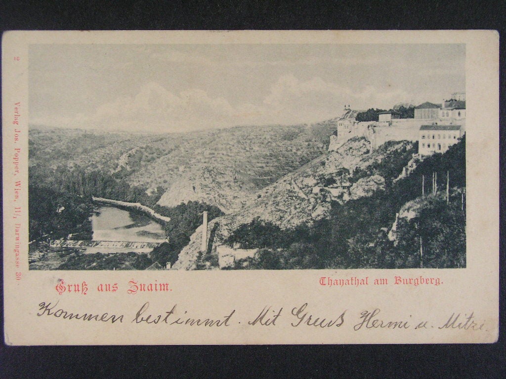 Znojmo, prošlá 1908