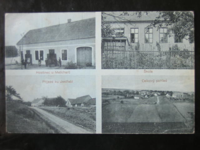 Jestřebí, prošlá 1914