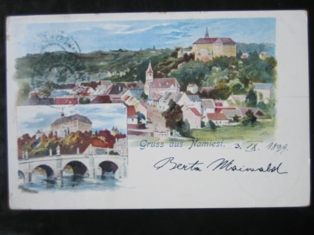Náměšť, prošlá 1899