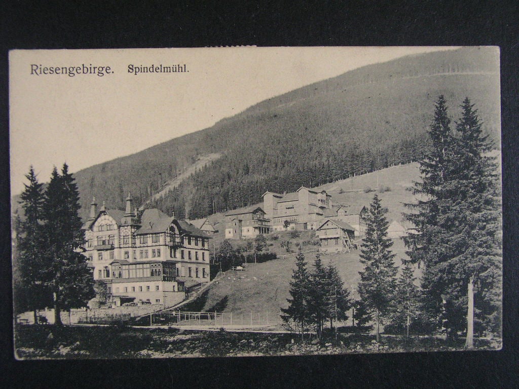 Špindlerův Mlýn okr. Trutnov, prošlá 1920