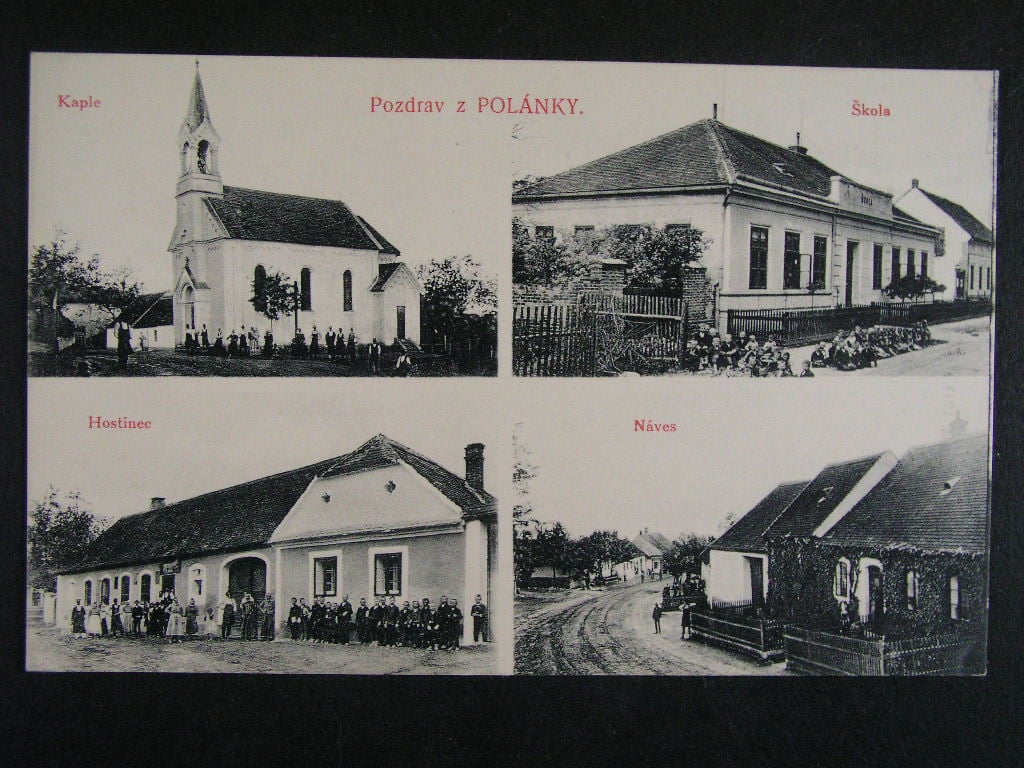 Polánka okr. Znojmo, neprošlá 1913