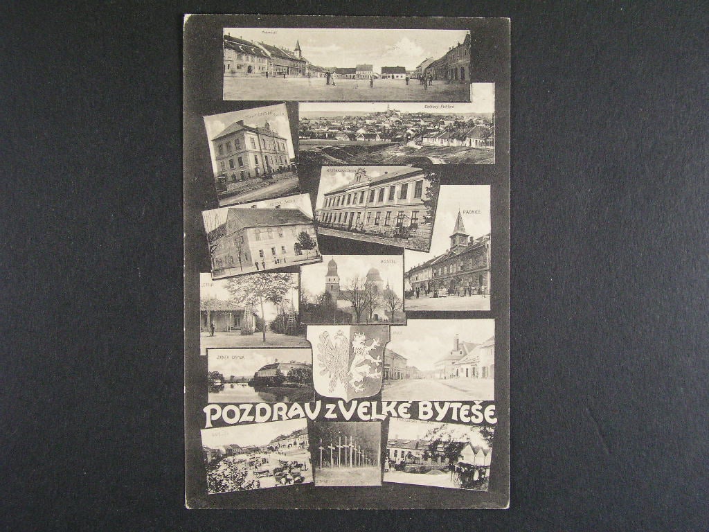 Velká Bíteš okr. Žďár nad Sázavou, vydaná 1924, prošlá 1925