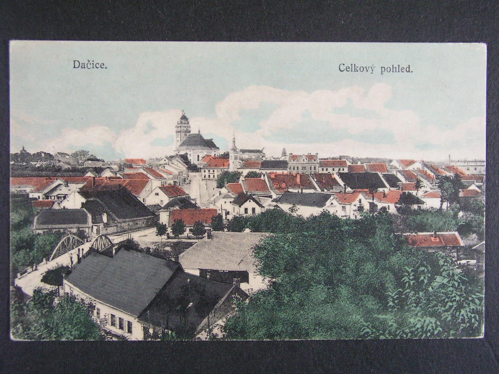 Dačice okr. Jindřichův Hradec, neprošlá