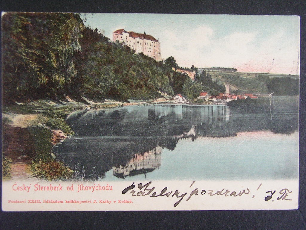 Český Šternberk okr. Benešov, prošlá 1903