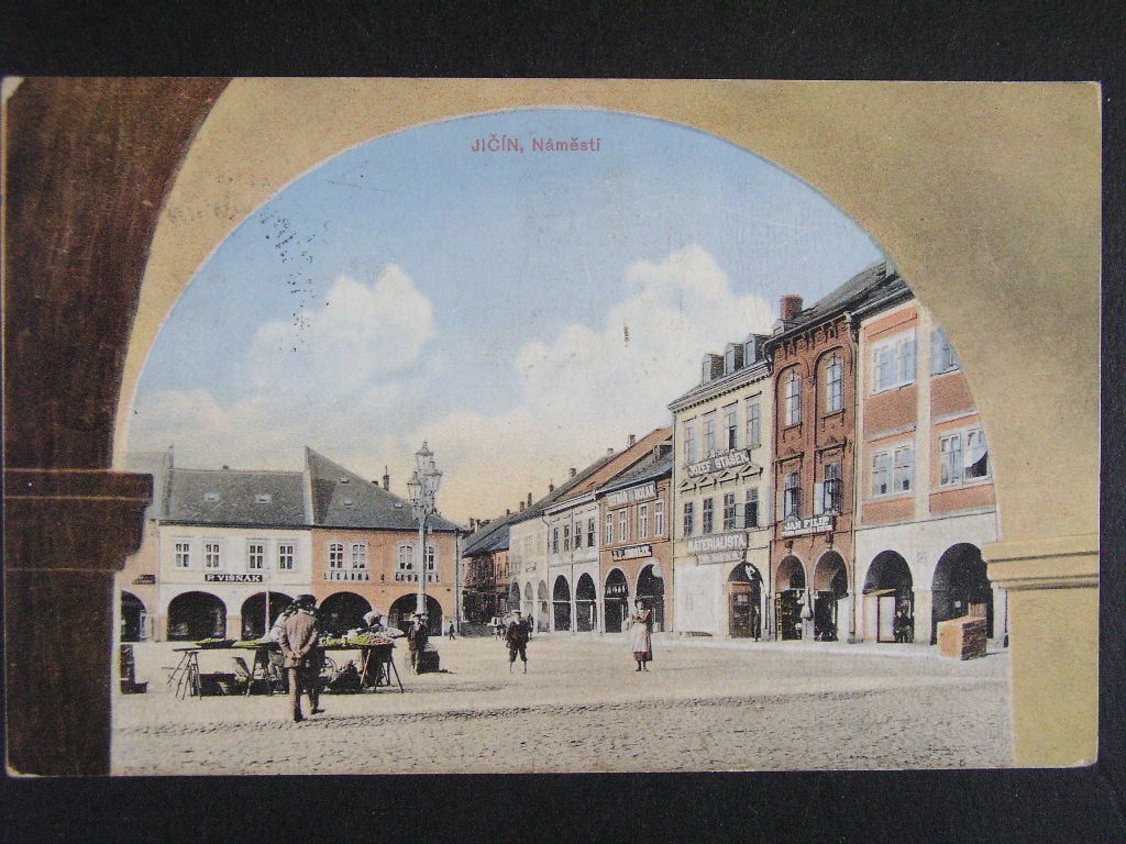 Jičín, prošlá 1914