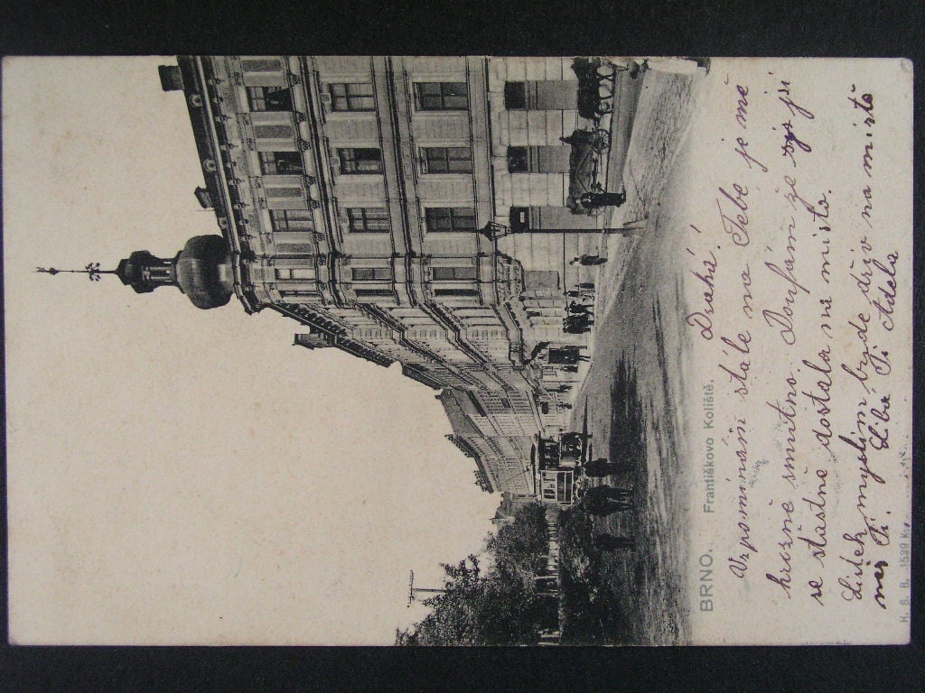 Brno, Koliště, 1904, prošlá