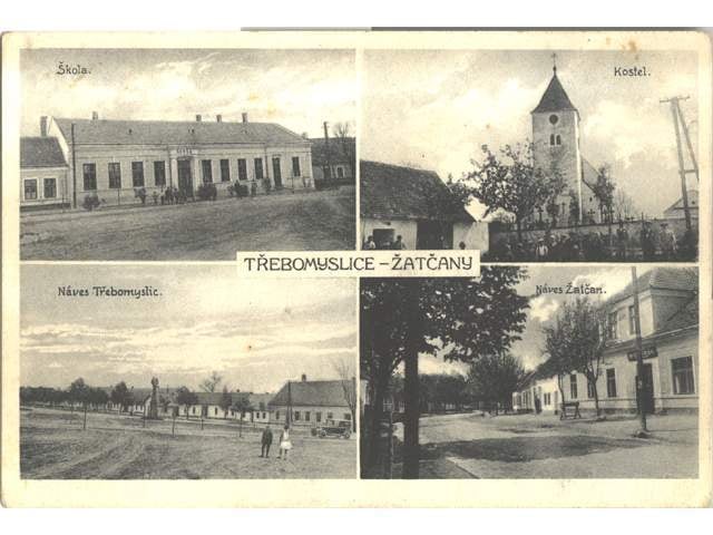 Třebomyslice - Žatčany, 1937