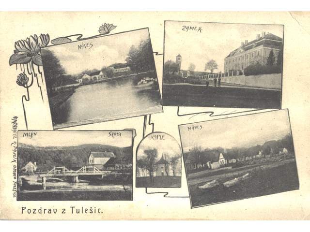 Tulešice, 1908