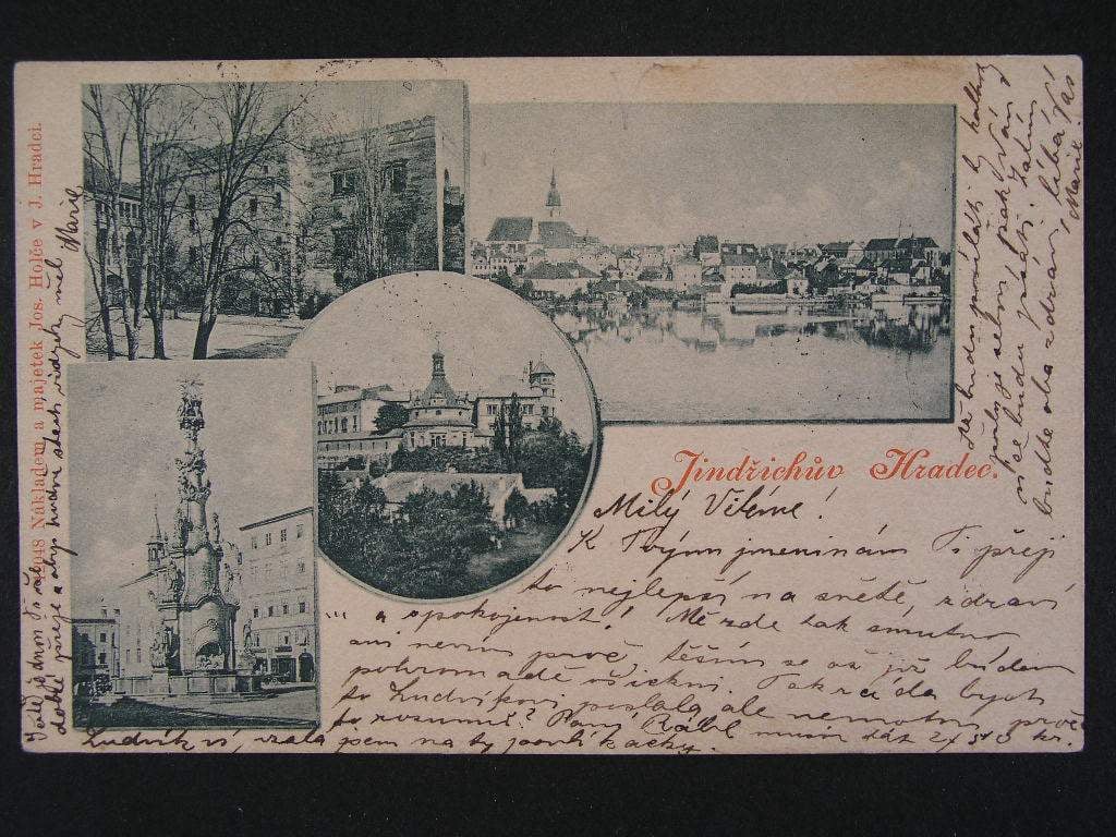 Jindřichův Hradec, 1900