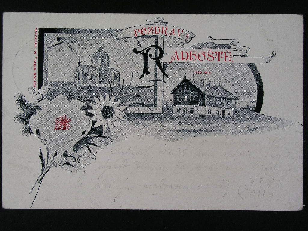 Radhošt okr. Vsetín 1898