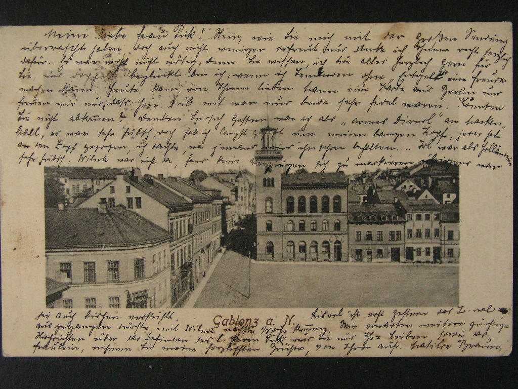 Jablonec nad Nisou, prošlá 1908