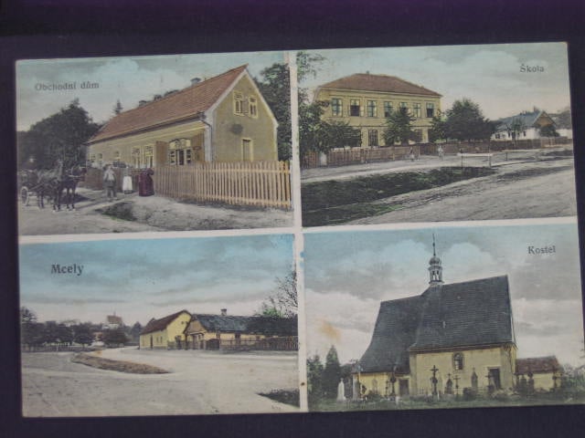 Mcely, prošlá 1908