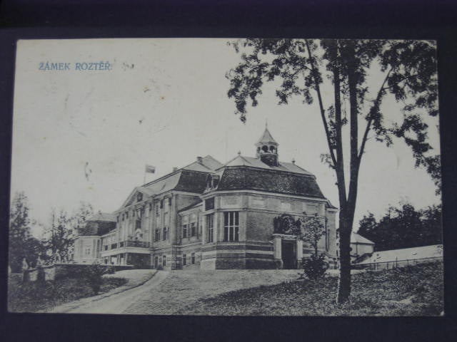 Roztěř zámek, prošlá
