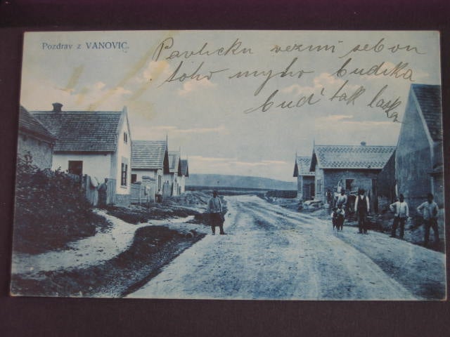 Vanovice, prošlá