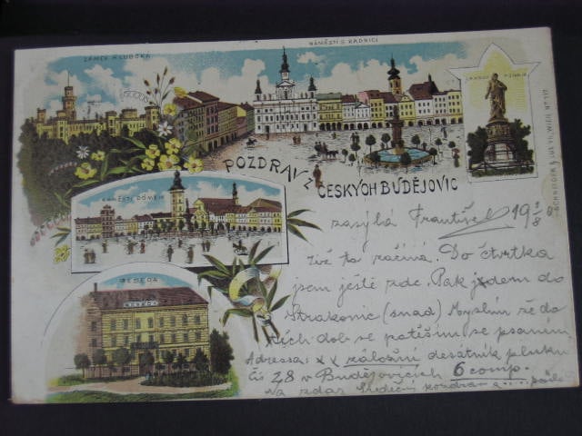 České Budějovice lito., prošlá 1901