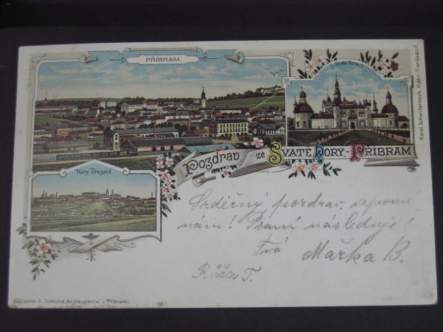Příbram - Svatá hory, prošlá 1897