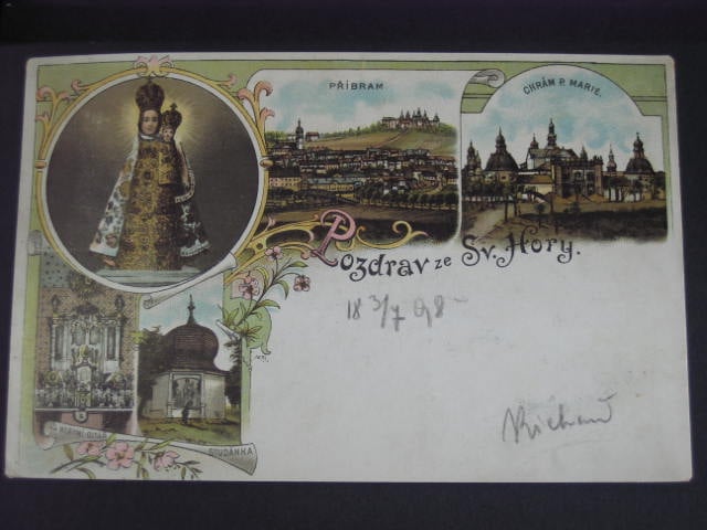 Příbram - Svatá Hora, prošlá 1898