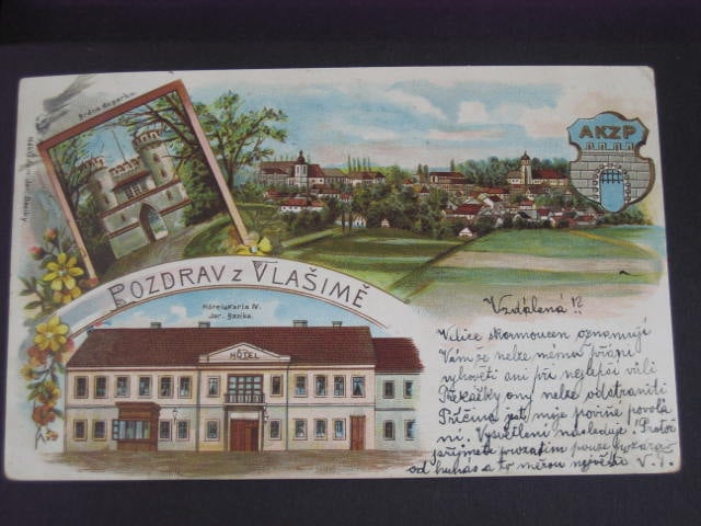 Vlašim lito., prošlá 1899
