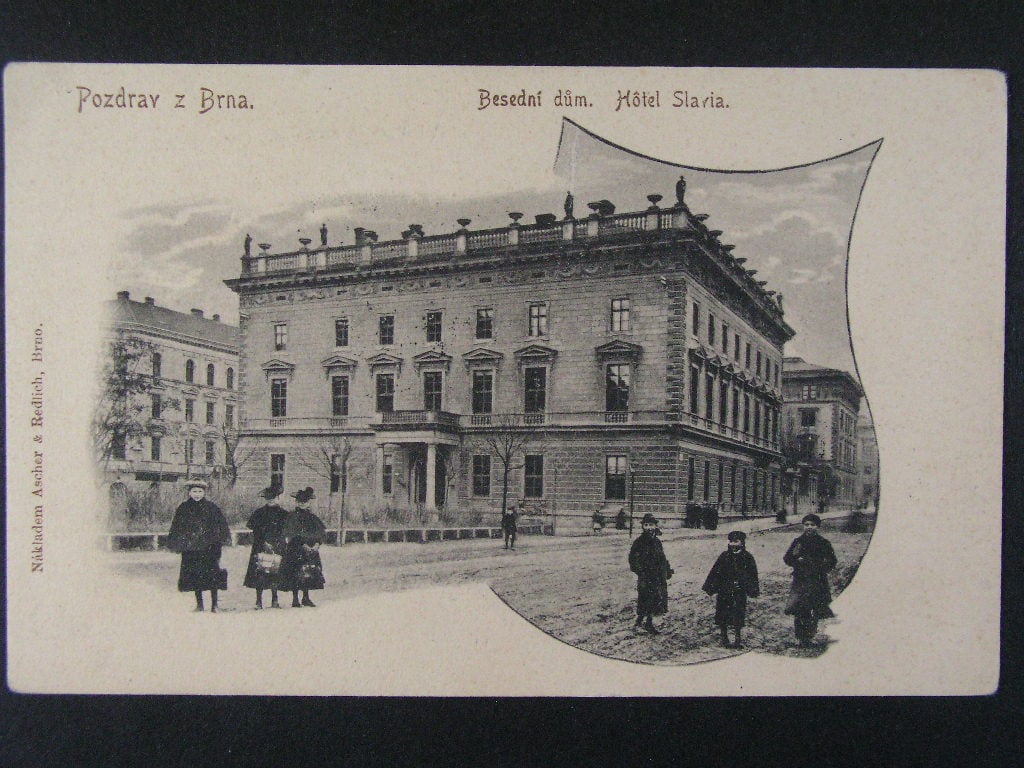 Brno Besední dům, prošlá 1901