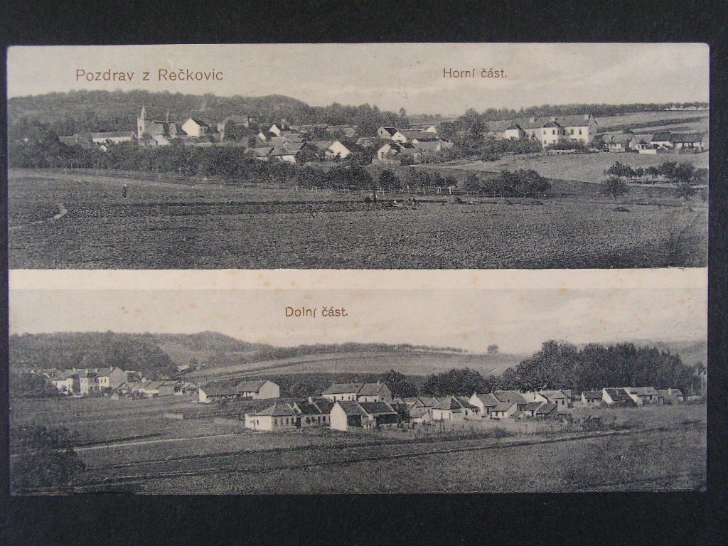 Brno - Řečkovice, prošlá 1912