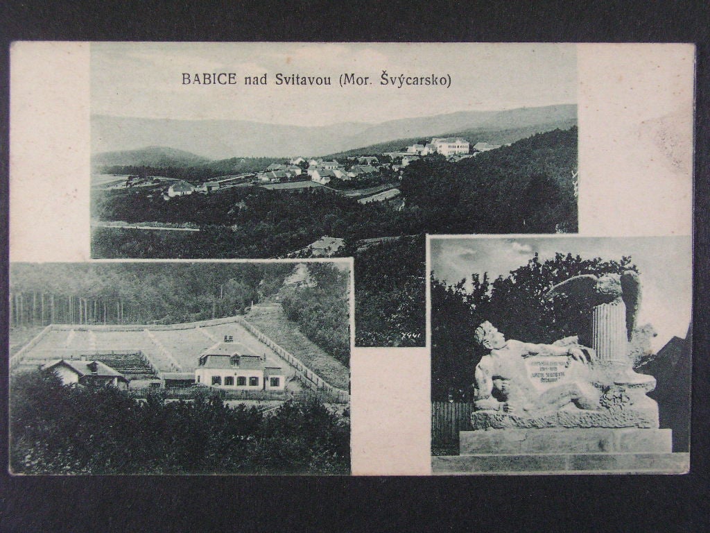 Babice nad Svitavou okr. Brno venkov, prošlá 1924