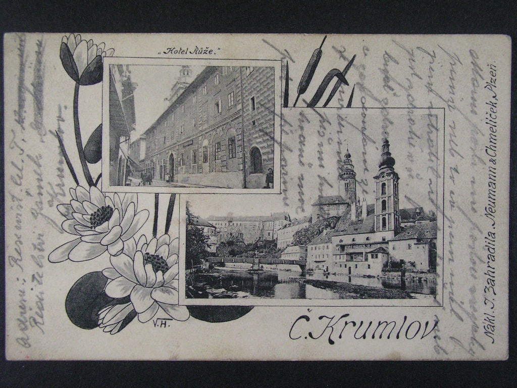 Český Krumlov, prošlá 1916