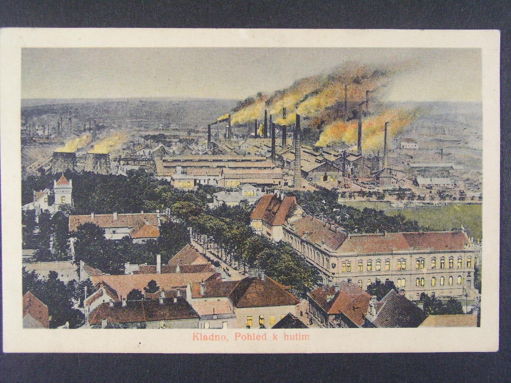 Kladno, prošlá 1927