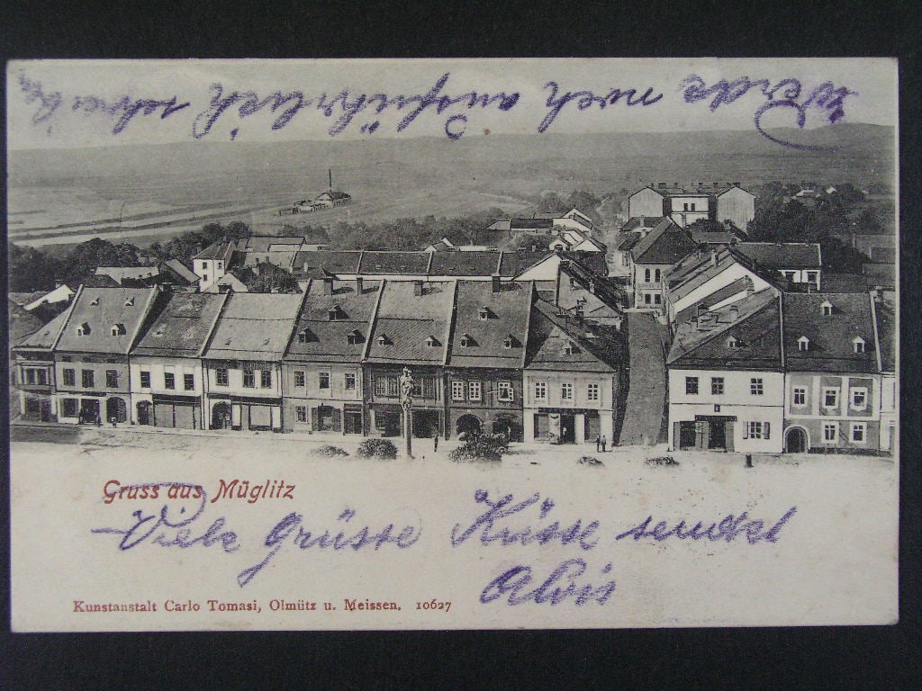Mohelnice okr. Šumperk, prošlá 1904