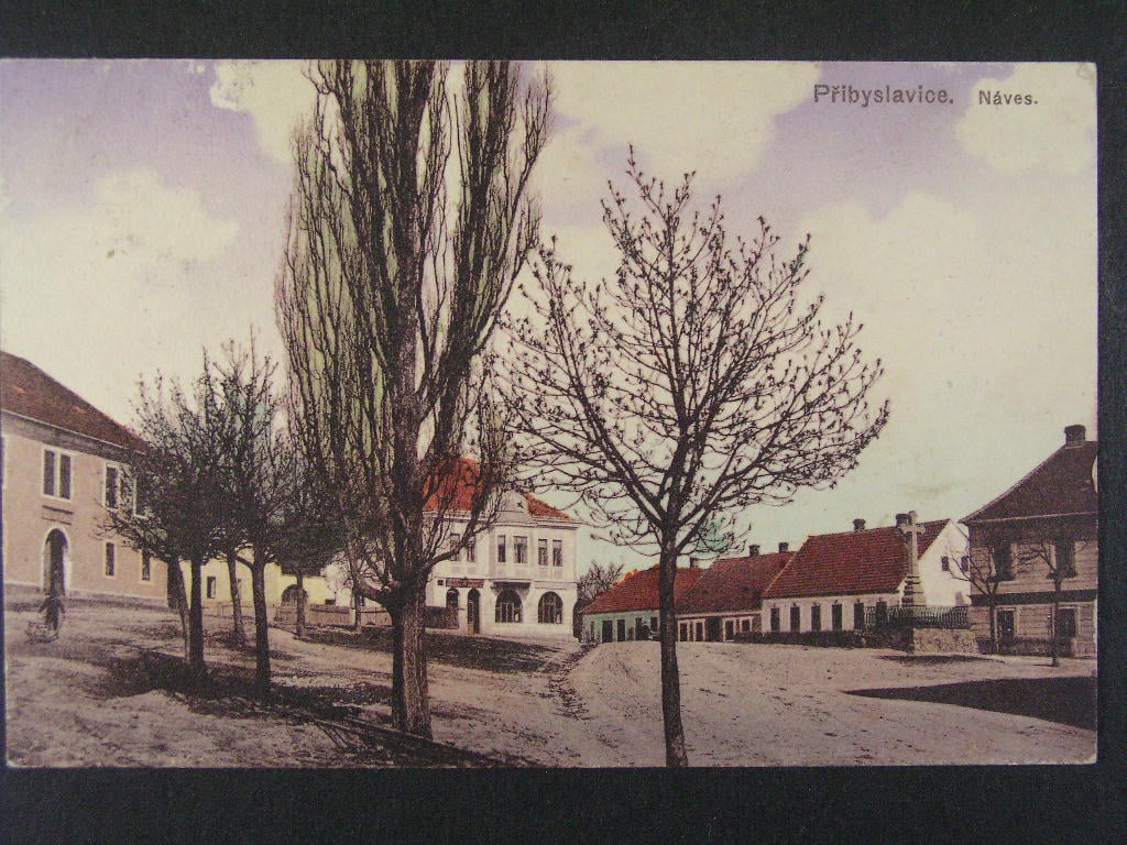 Přibyslavice okr. Třebíč, prošlá 1918