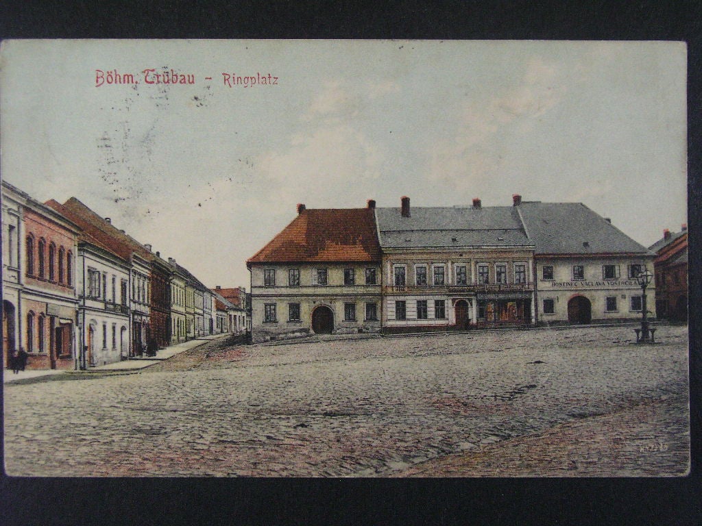 Česká Třebová okr. Ústí nad Orlicí, prošlá 1909